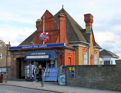 Wimbledon Park Tube Station, London